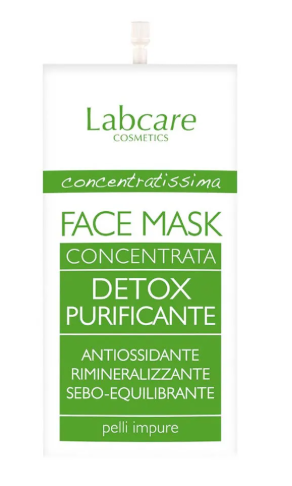 LABCARE FACE MASK DETOX MASCHERA CONCENTRATA PURIFIFICANTE PELLI IMPURE 25ML